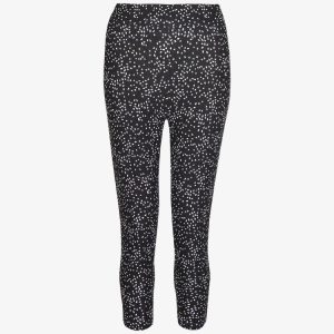 Ditsy Leaf Print Crop Leggings