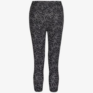 Ditsy Leaf Print Crop Leggings